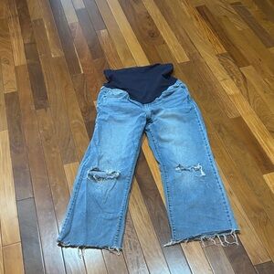 ❤️SALE❤️Pink Blush Maternity Distressed Blue Women's Jeans